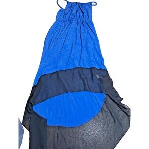 Mai Tai Sleeveless Dess Womens Medium M Blue